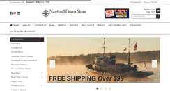 Desktop Screenshot of nauticaldecorstore.com